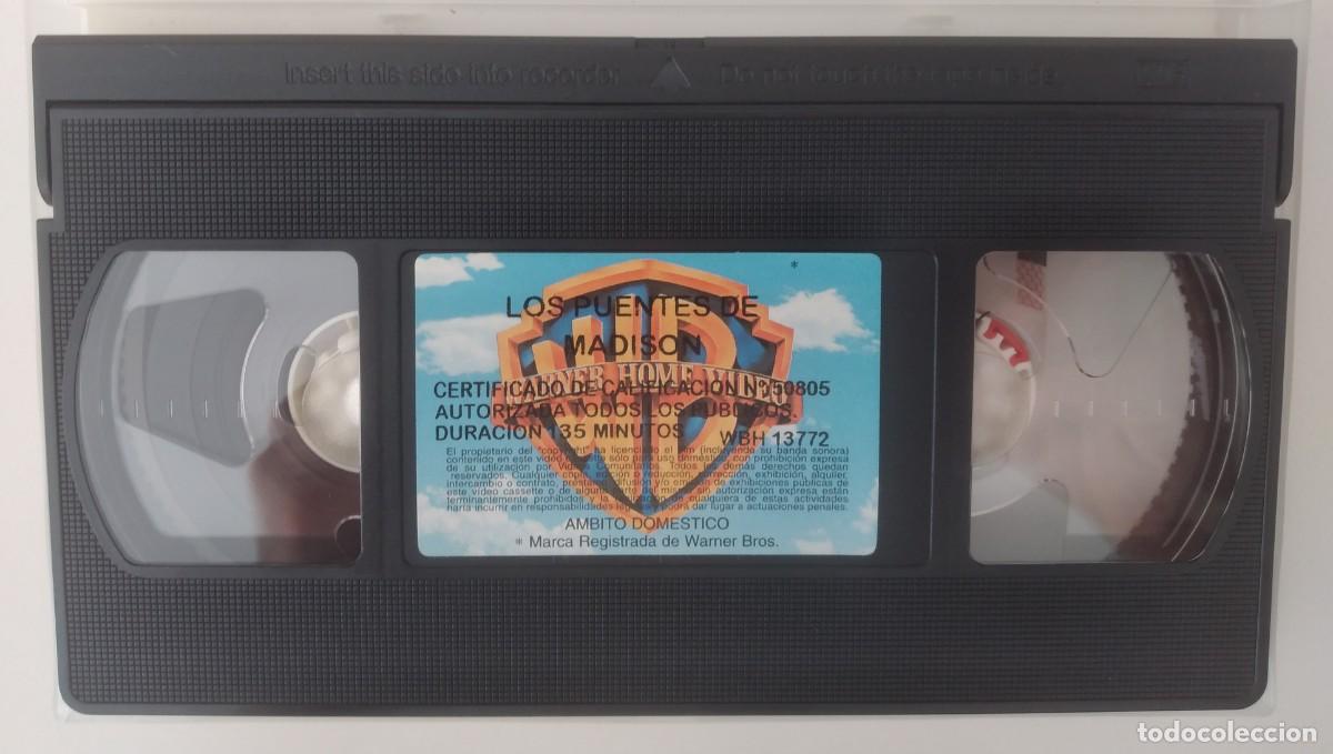 Cine: VHS: Los puentes de Madison - Foto 3