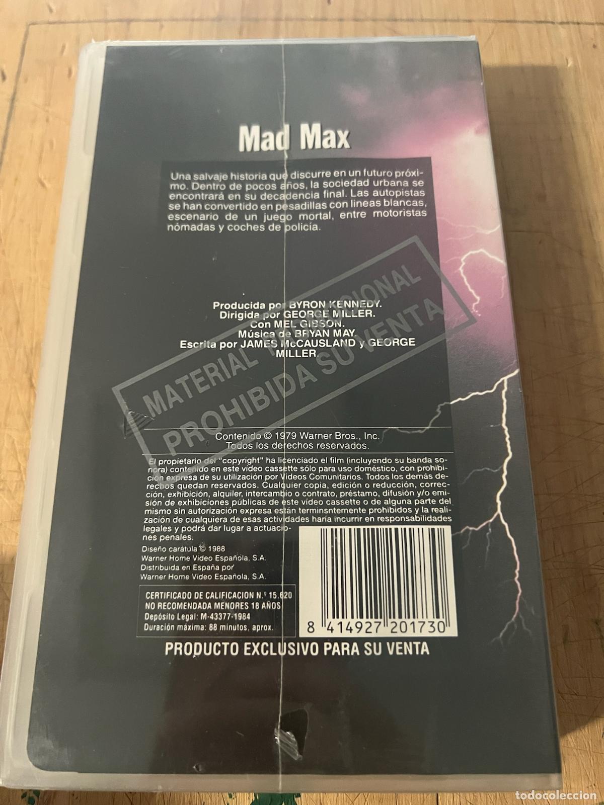 Cine: Mad Max. VHS - Foto 2
