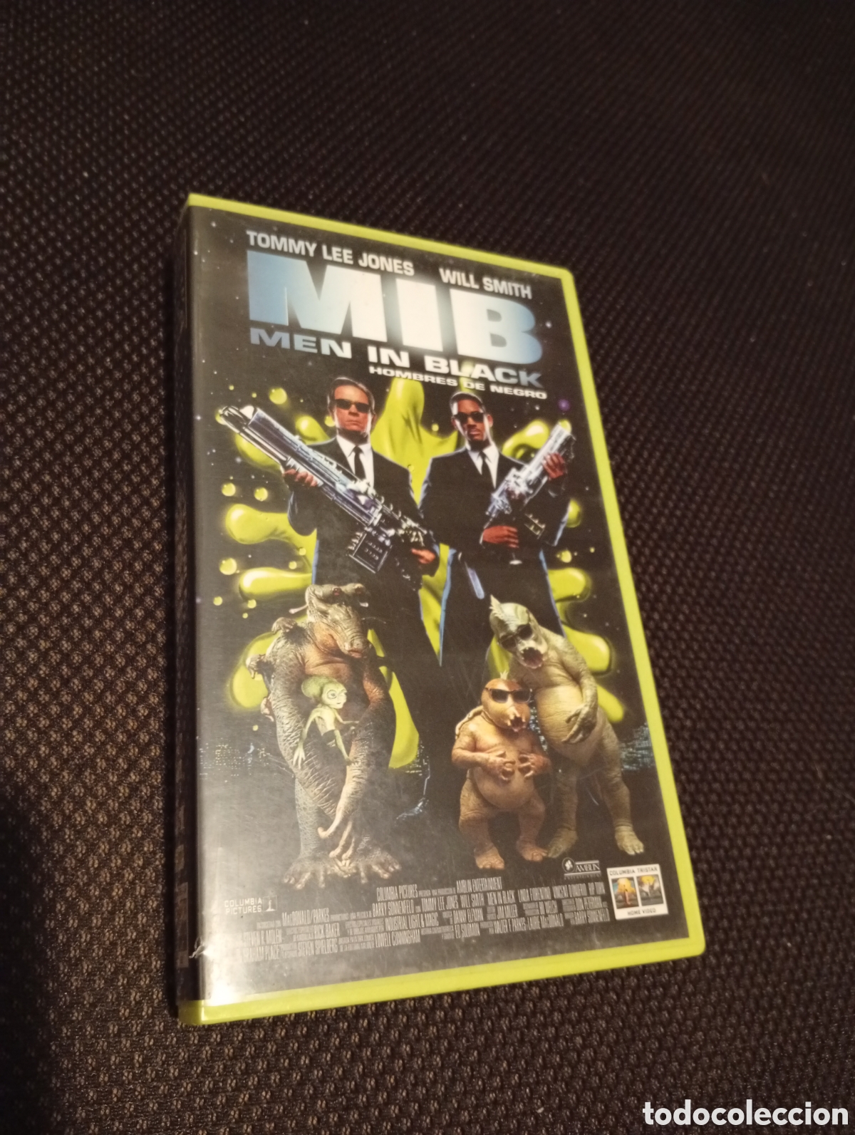 Cine: Men in black vhs pelicula