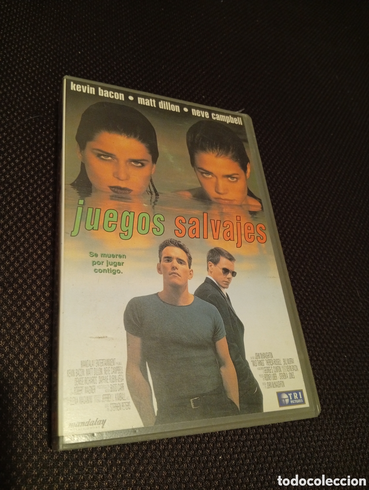 Cine: Juegos salvajes vhs pel&iacute;cula