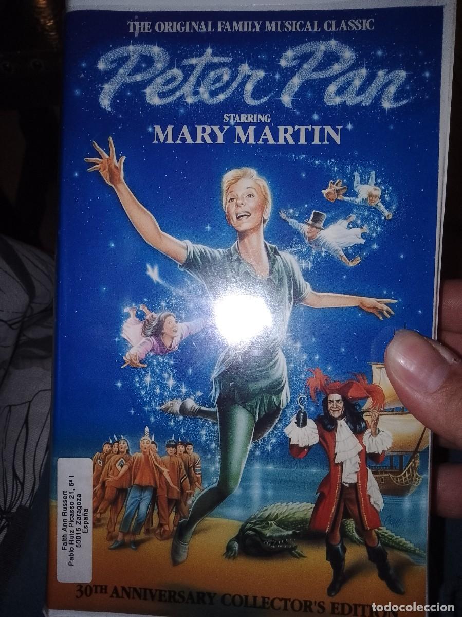 Cine: Peter pan Mary Mart&iacute;n vhs caja grande