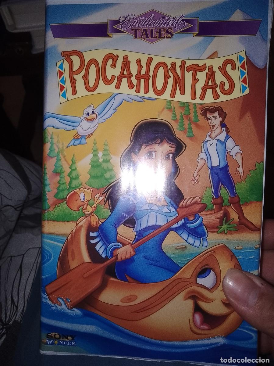 Cine: Pocahontas vhs caja grande rrareza