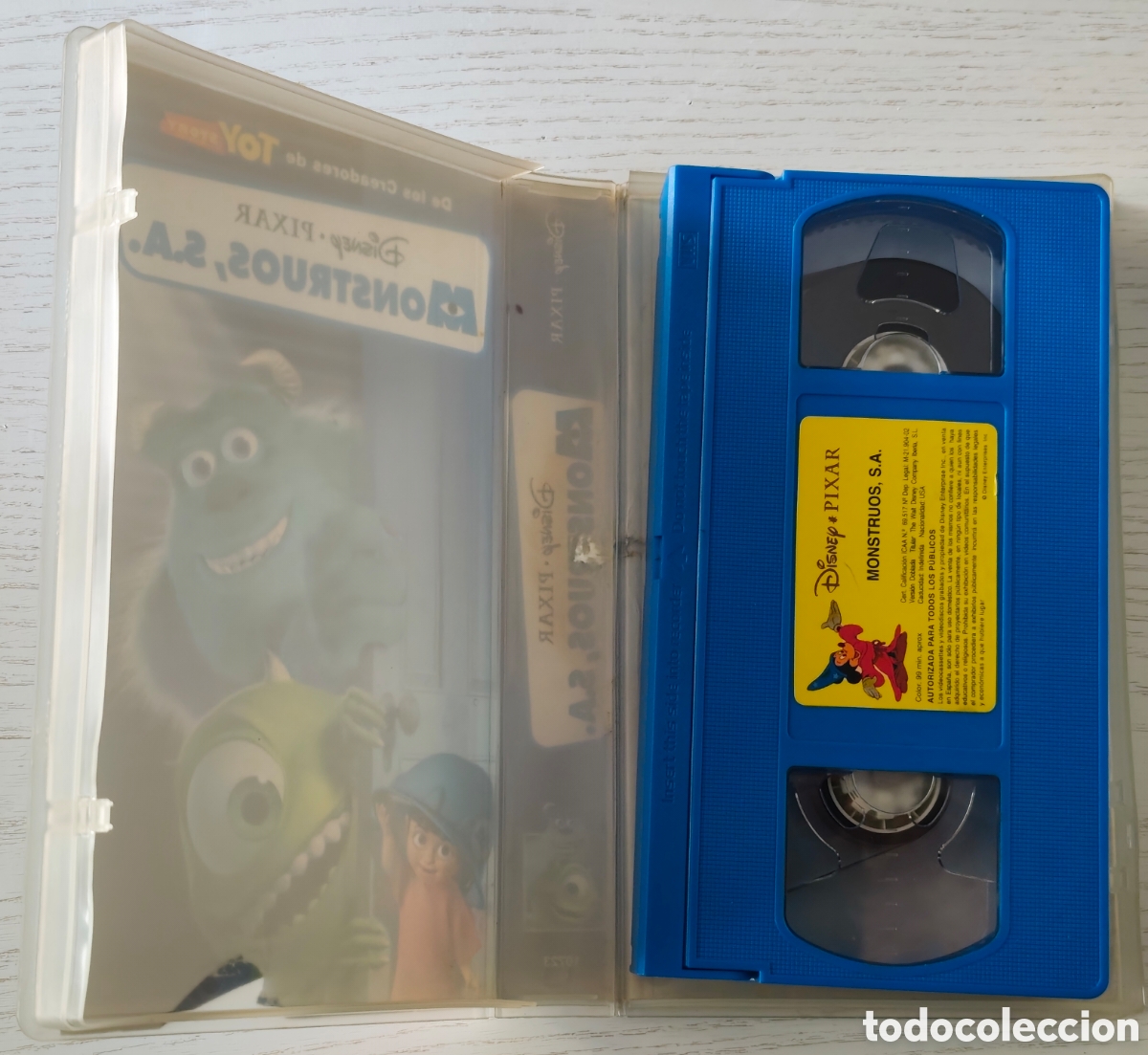 Cine: CINTA VHS: MONSTRUOS S.A. DE DISNEY - Foto 2