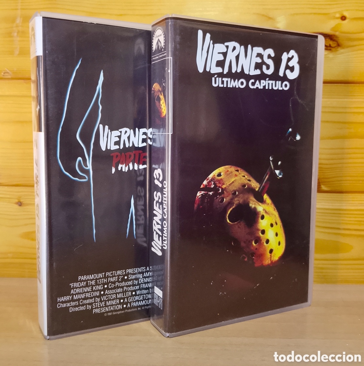 Cine: 2 x VHS Viernes 13 Parte 2 + &Uacute;ltimo Cap&iacute;tulo