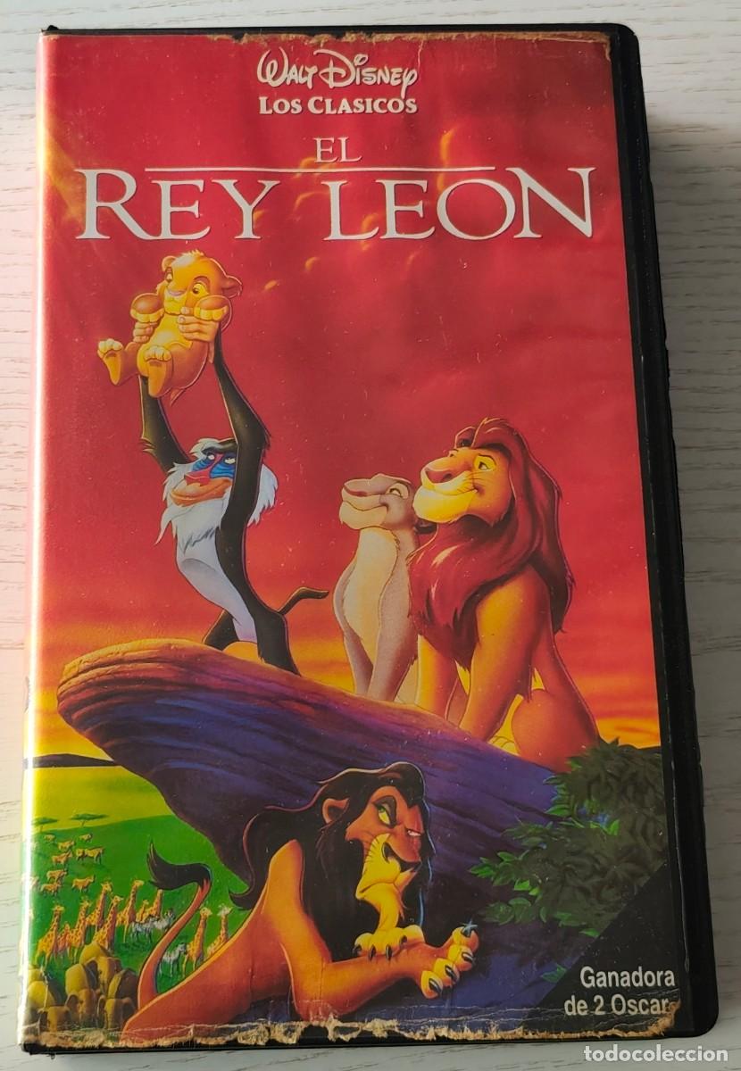 Cine: CINTA VHS: EL REY LE&Oacute;N - Perteneciente a la colecci&oacute;n ''Walt Disney Los cl&aacute;sicos''