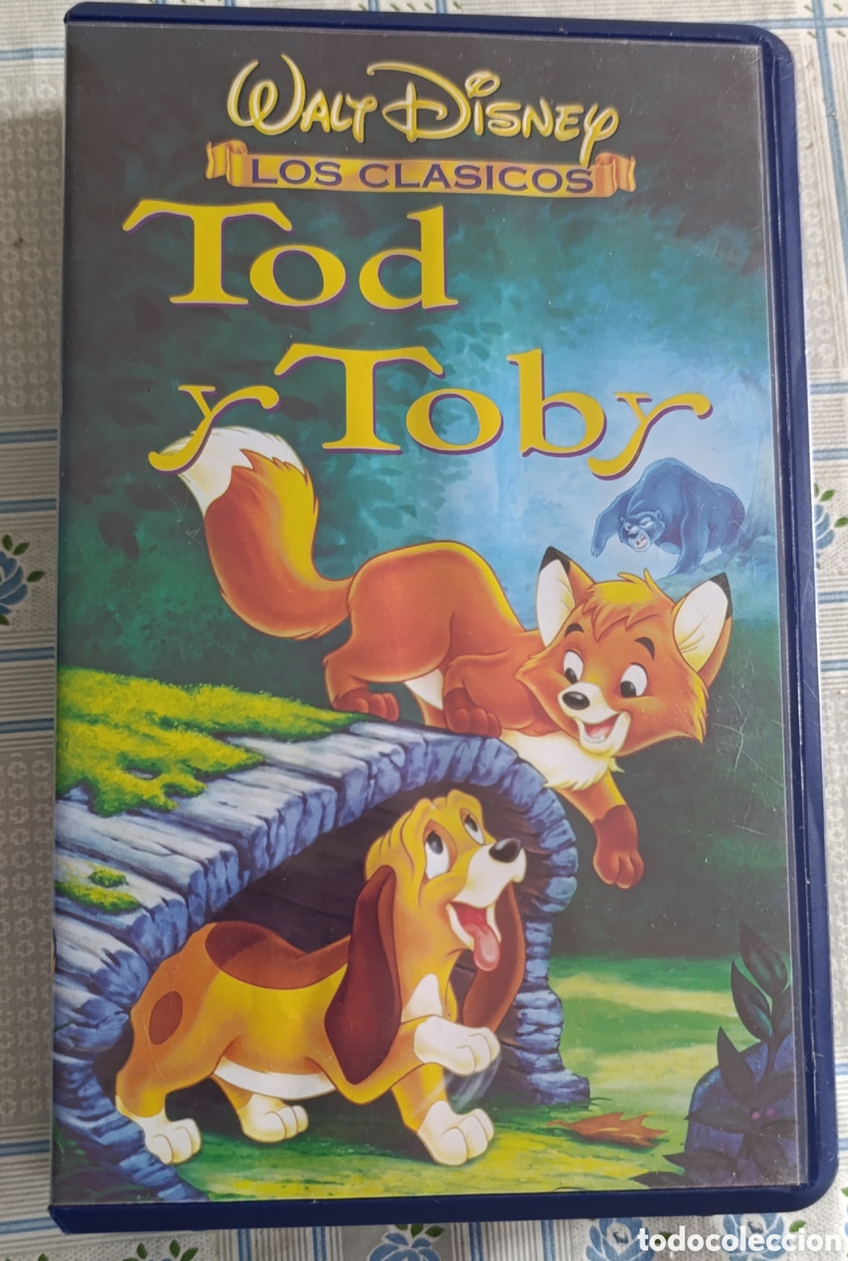 Cine: TOD Y TOBY &ndash; WALT DISNEY &ndash; VHS &ndash; LOS CL&Aacute;SICOS N&ordm; 24 &ndash; 1&ordf; EDICI&Oacute;N