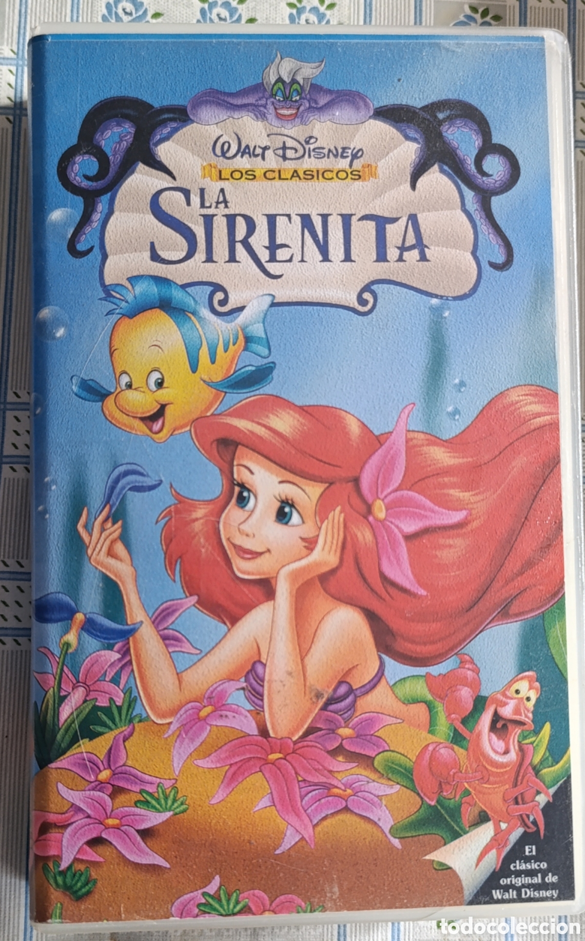 Cine: VHS original Disney La Sirenita &ndash; Edici&oacute;n espa&ntilde;ola Walt Disney Home Video