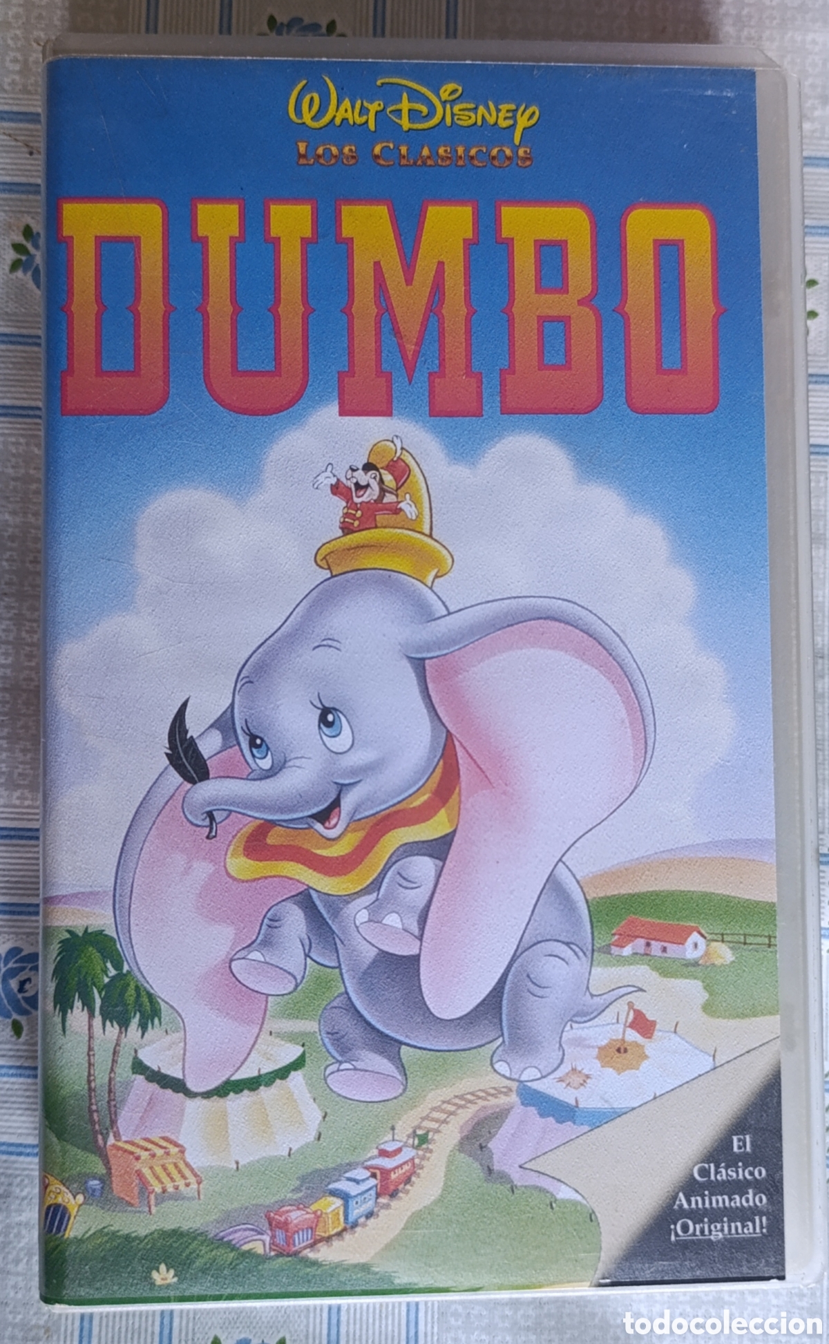 Cinema: VHS original Disney Dumbo &ndash; Edici&oacute;n espa&ntilde;ola Walt Disney Home Video &ndash; N&ordm; 024