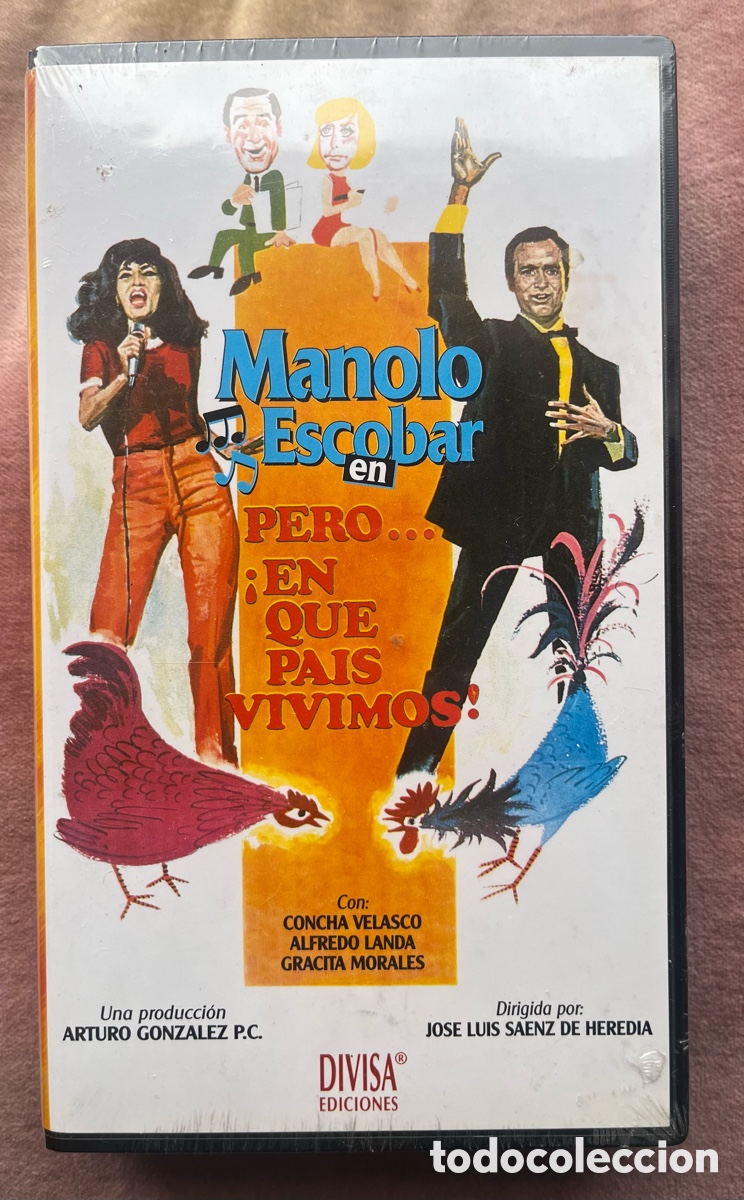 Cine: Pero... &iexcl;en qu&eacute; pa&iacute;s vivimos! Pel&iacute;cula VHS