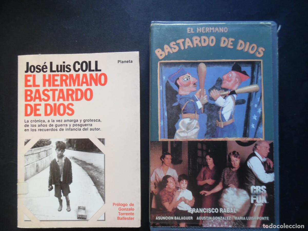 Cine: Jos&eacute; Luis Coll, su novela El hermano bastardo de dios, firmada + v&iacute;deo de B. Rabal con Paco Rabal