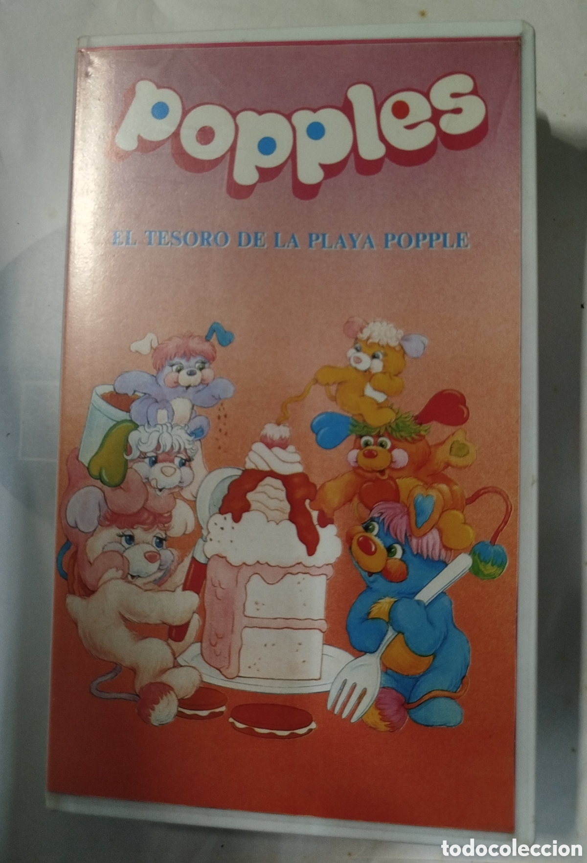 Cine: Los Popples - El Tesoro de la Playa Popple .VHS