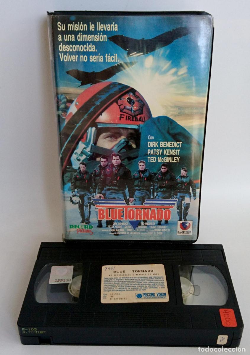 Cine: BLUE TORNADO EN VHS CAJA GRANDE DE RECORD VISION BLUETORNADO