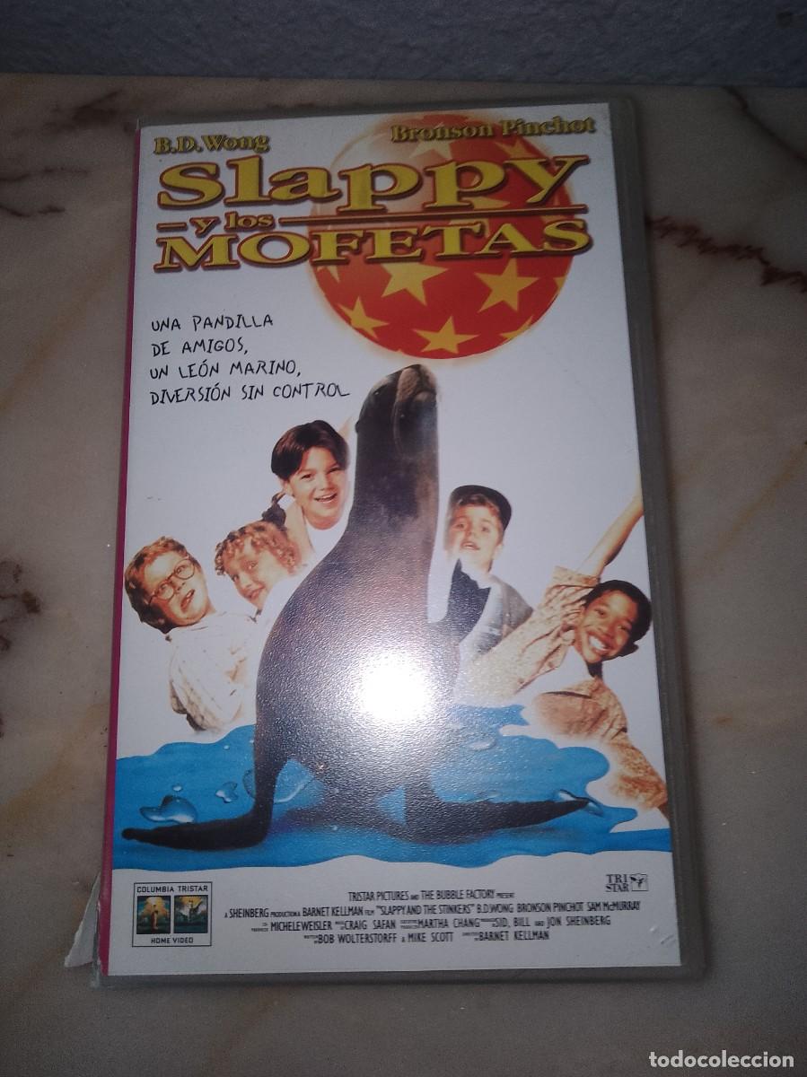 Cine: Slappy y los mofetas vhs caja peque&ntilde;a rrareza