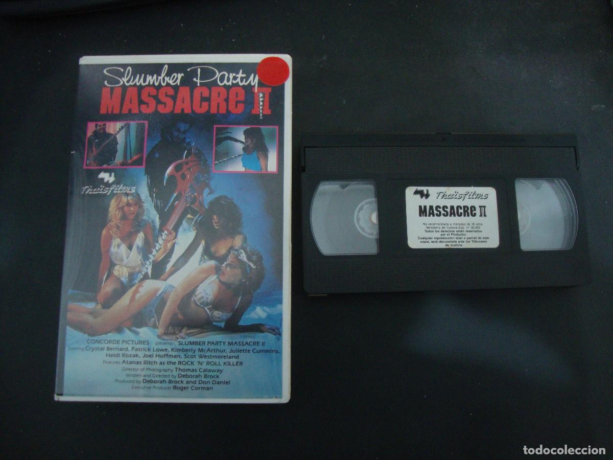Cine: VIDEO VHS MASSACRE II - Foto 3
