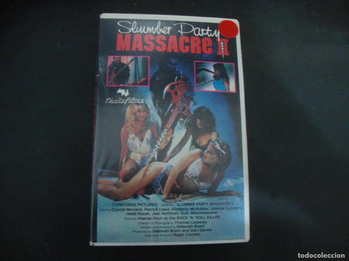Cine: VIDEO VHS MASSACRE II