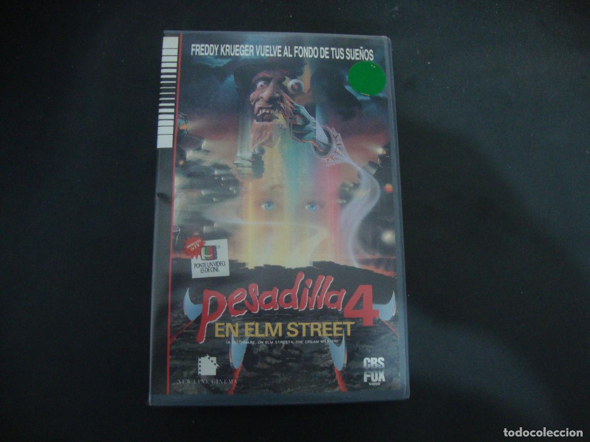 Cine: VIDEO VHS PESADILLA 4 EN ELM STREET