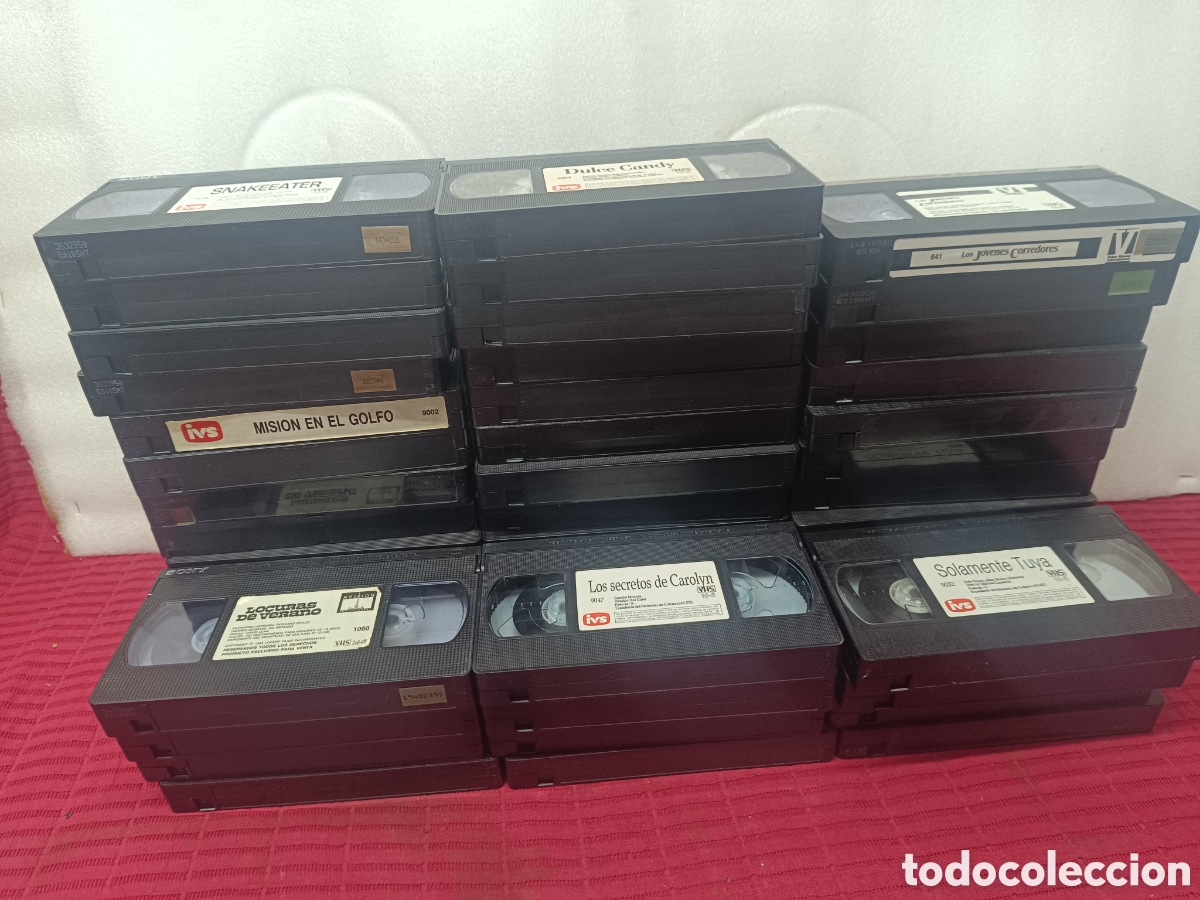 Kino: LOTE DE 50 PELICULAS VHS VARIADAS SIN CAJA.