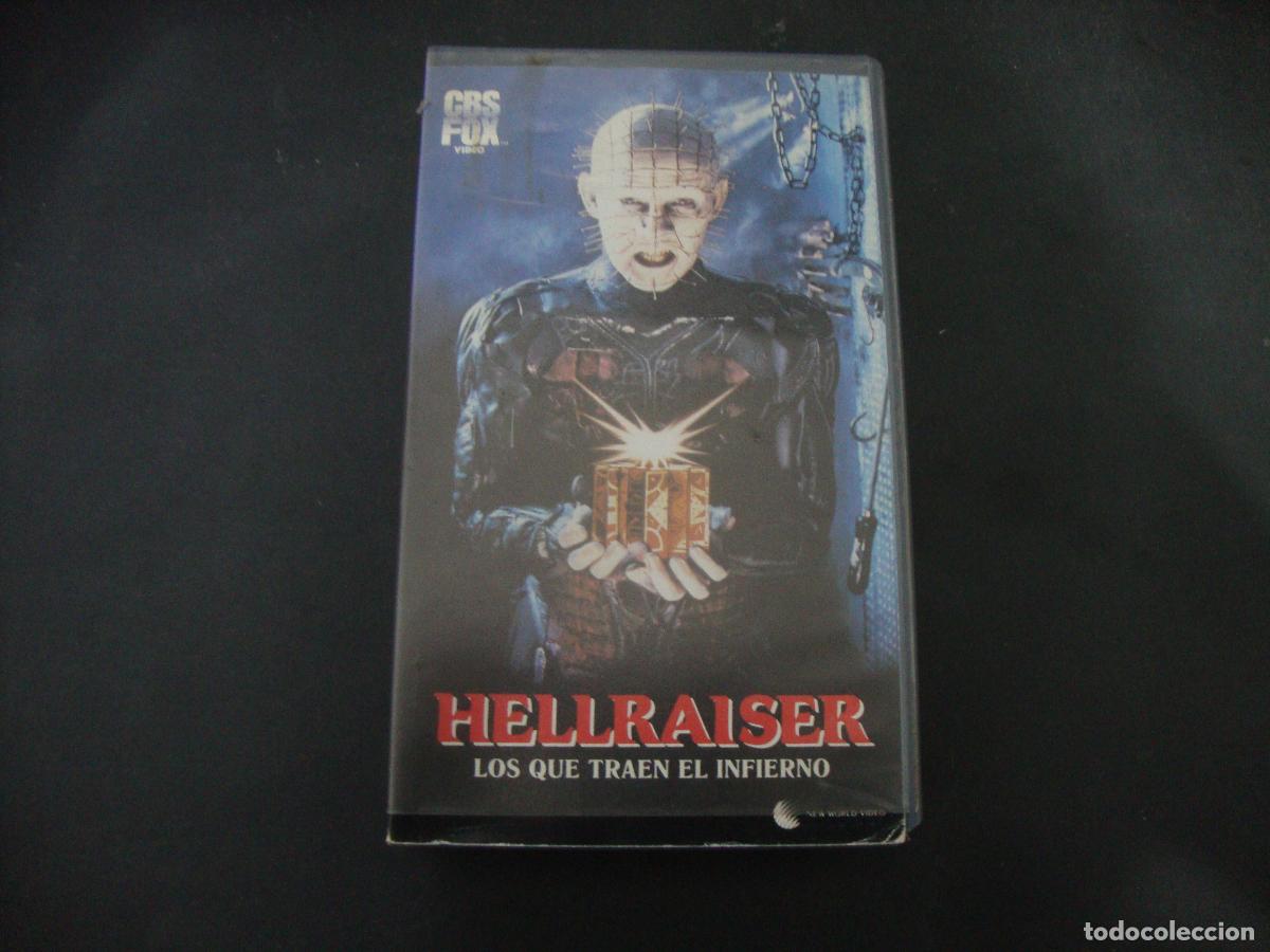 Cine: VIDEO VHS HELLRAISER LOS QUE TRAEN EL INFIERNO