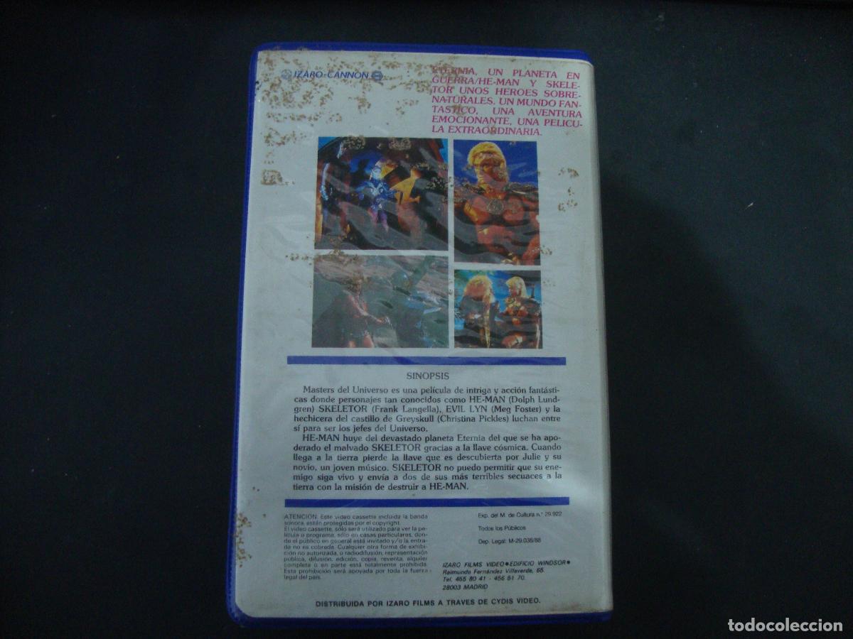Cine: VIDEO VHS MASTERS DEL UNIVERSO - Foto 3