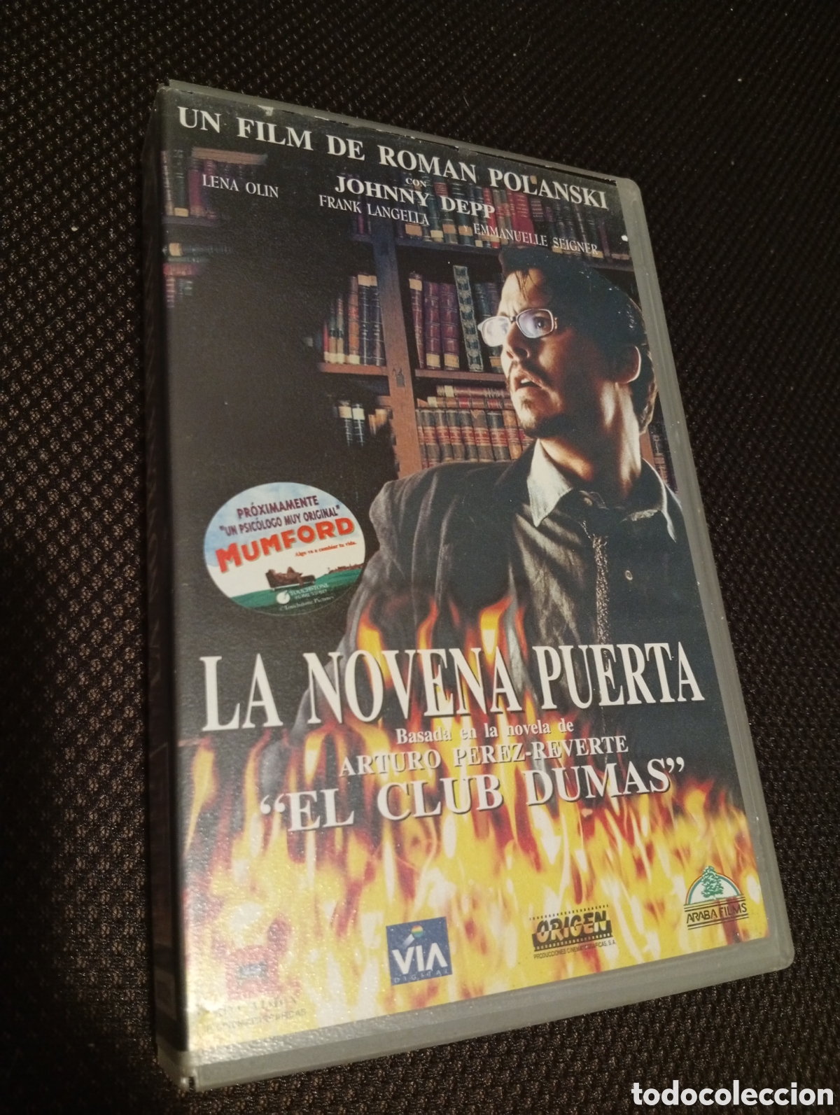 Cine: La novena puerta vhs