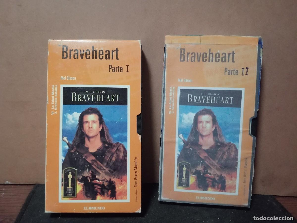 Cine: Pelicula vhs &rdquo; Braveheart &rdquo; ( dos cintas )