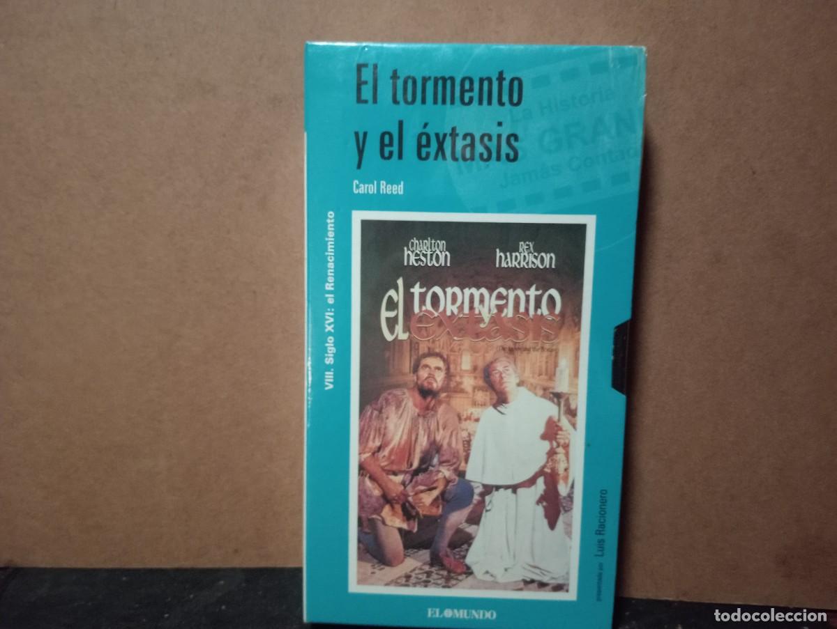 Cine: Pelicula vhs &rdquo; El tormento y el Extasis &rdquo; precintada