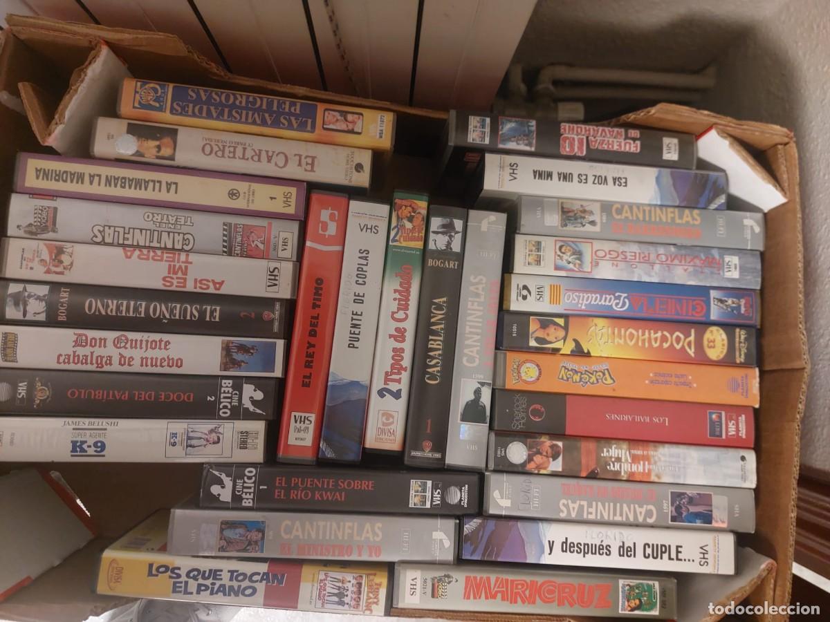Cine: Lote de 145 VHS en muy buen estado