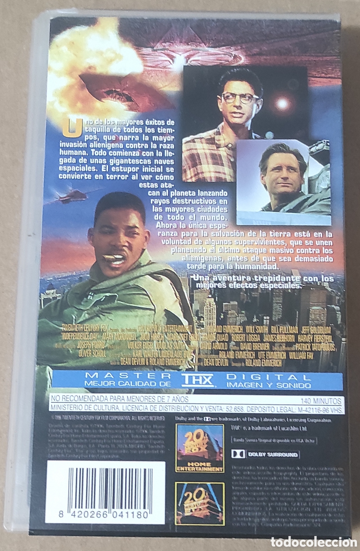 Cine: INDEPENDENCE DAY - VHS - Foto 3