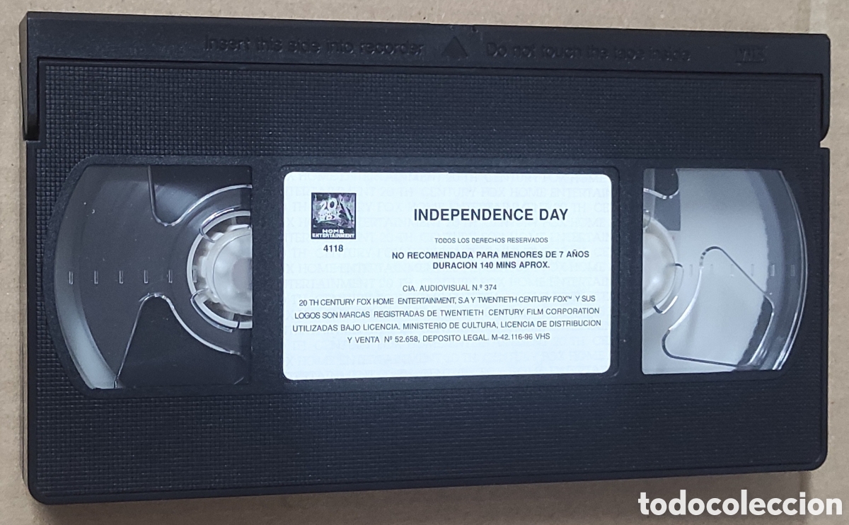 Cine: INDEPENDENCE DAY - VHS - Foto 4