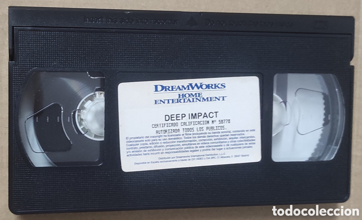Cine: DEEP IMPACT - VHS - MORGAN FREEMAN - Foto 4