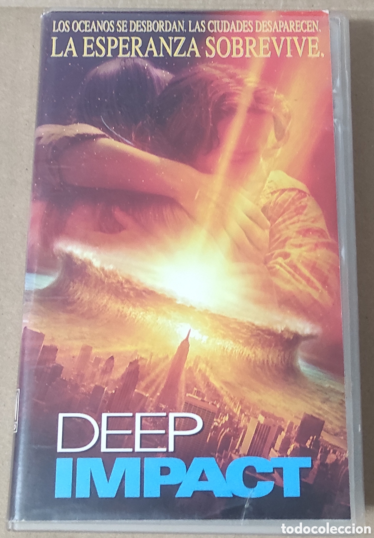 Cine: DEEP IMPACT - VHS - MORGAN FREEMAN