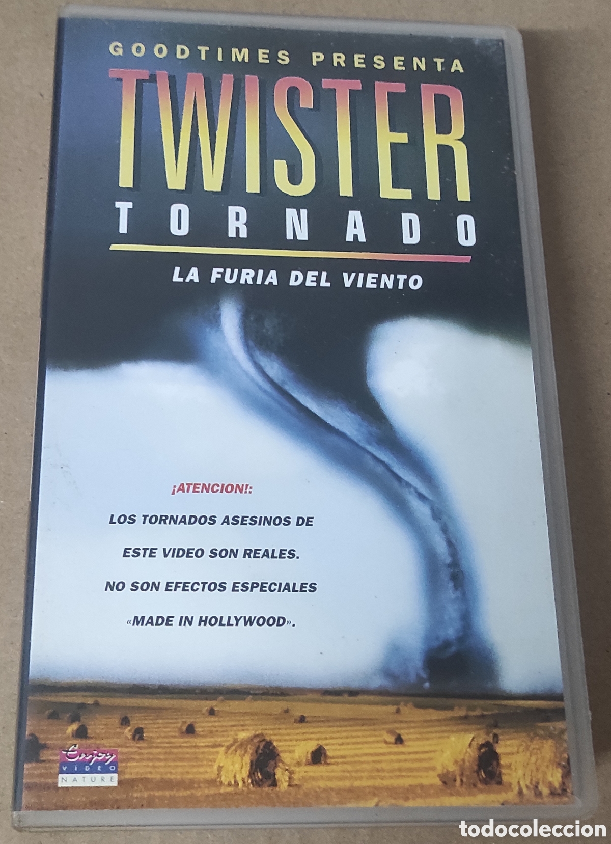 Cine: TWISTER - TORNADO - VHS