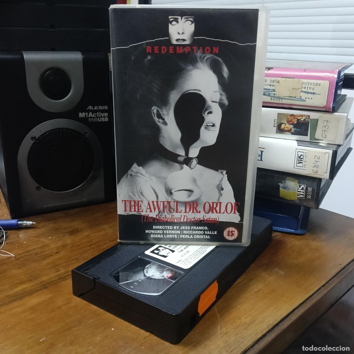 Cine: THE AWFUL DR. ORLOF - JESS JESUS FRANCO - HOWARD VERNON, PERLA CRISTAL - REDEMPTION, VERSION INGLES