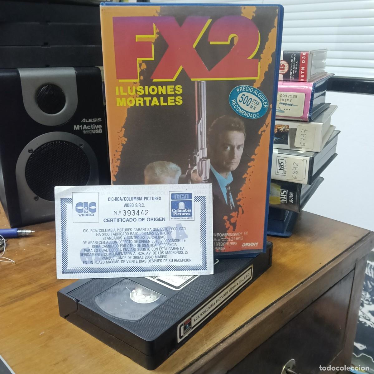 Cine: FX2 ILUSIONES MORTALES - RICHARD FRANKLIN - BRYAN BROWN, BRIAN DENNEHY - RCA COLUMBIA 1991