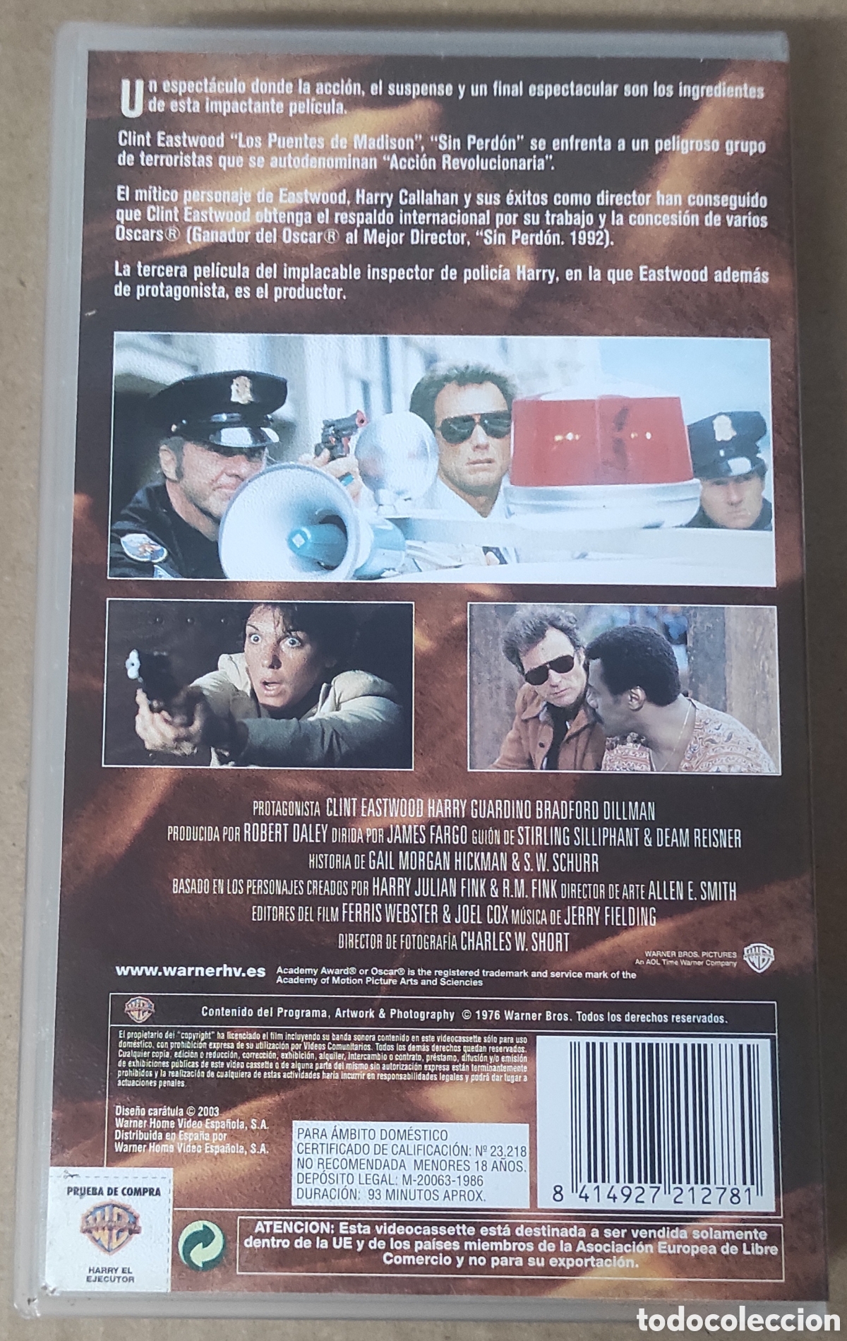 Cine: EL EJECUTOR - HARRY EL SUCIO - Foto 3