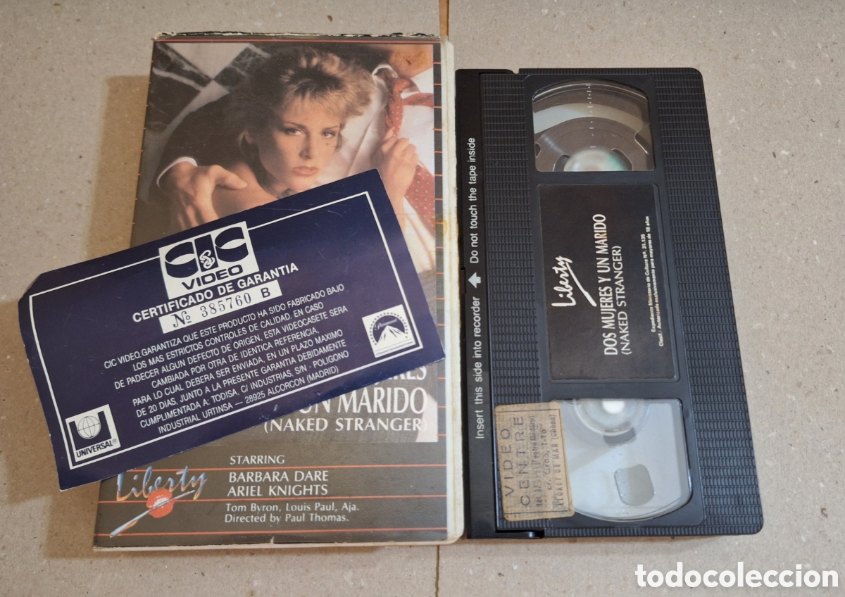 Cine: Dos mujeres y un marido VHS Barbara Dare