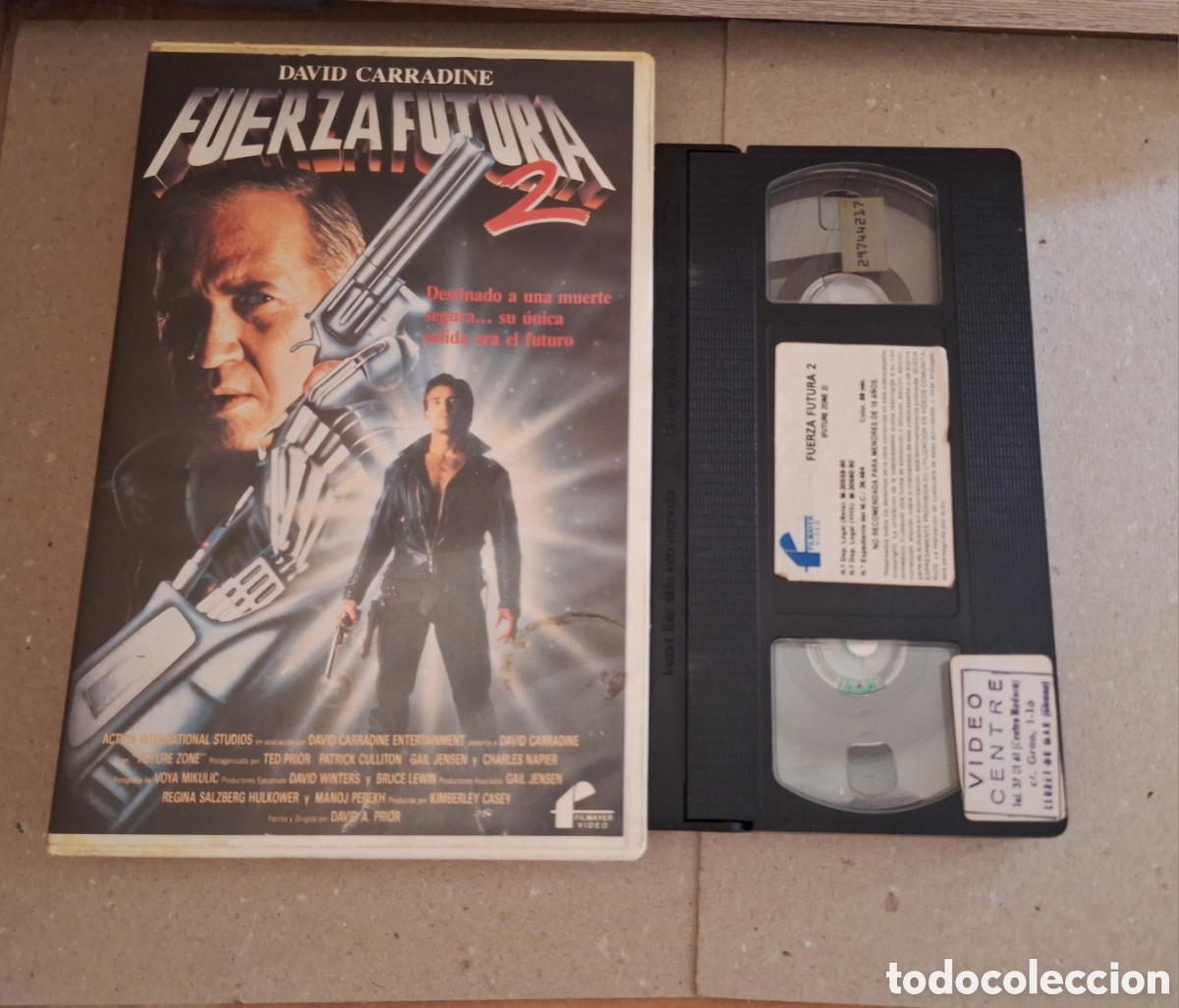 Cine: Fuerza Futura 2 VHS Ciencia Ficci&oacute;n