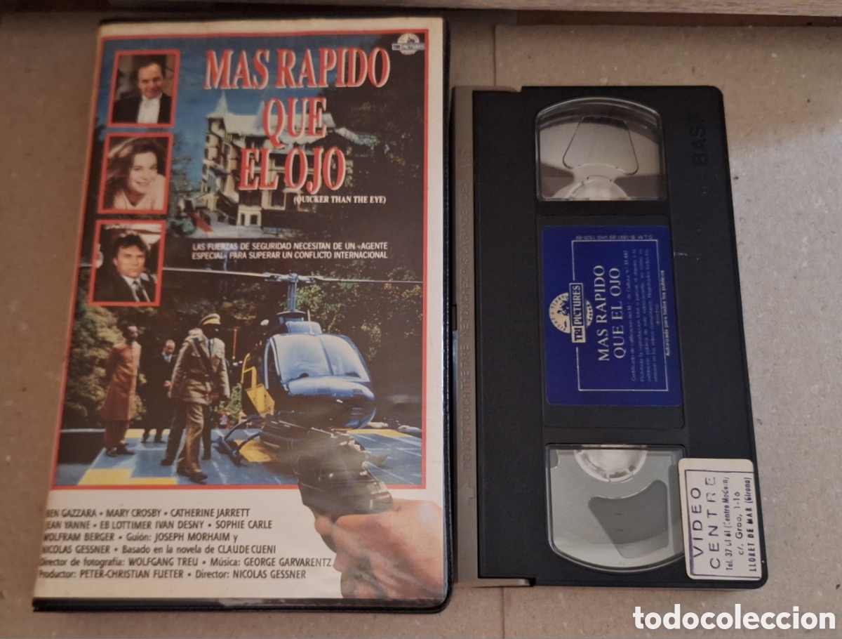 Cine: M&aacute;s R&aacute;pido que el Ojo VHS Acci&oacute;n