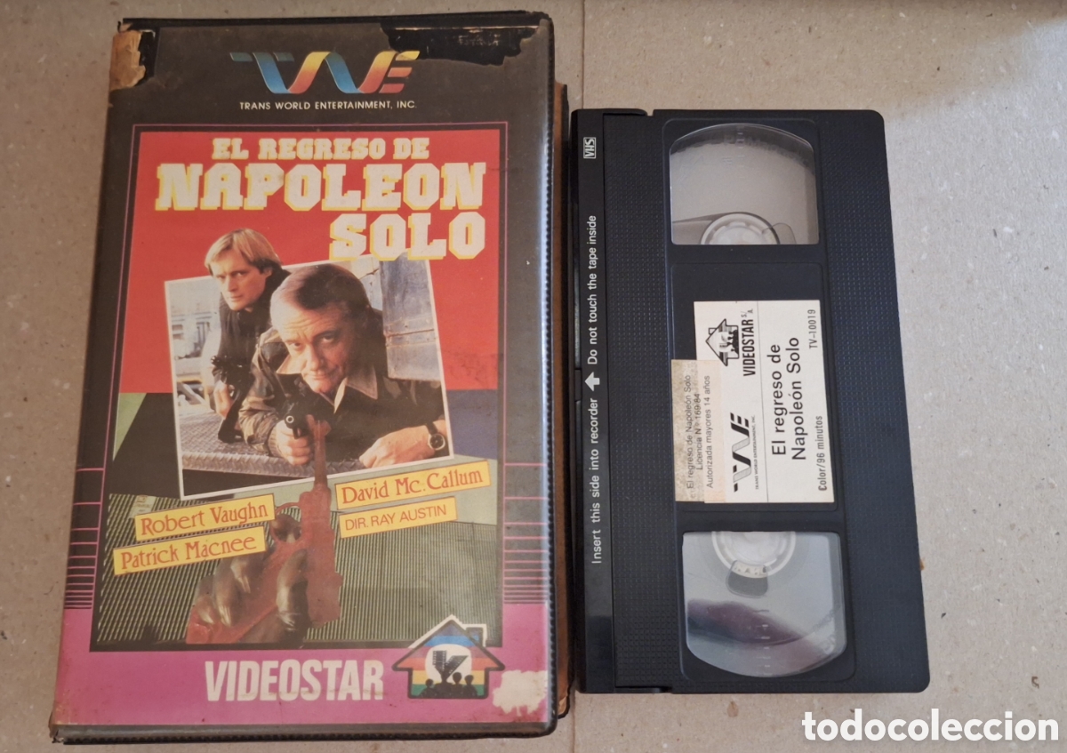 Cine: El Regreso de Napole&oacute;n Solo VHS Acci&oacute;n