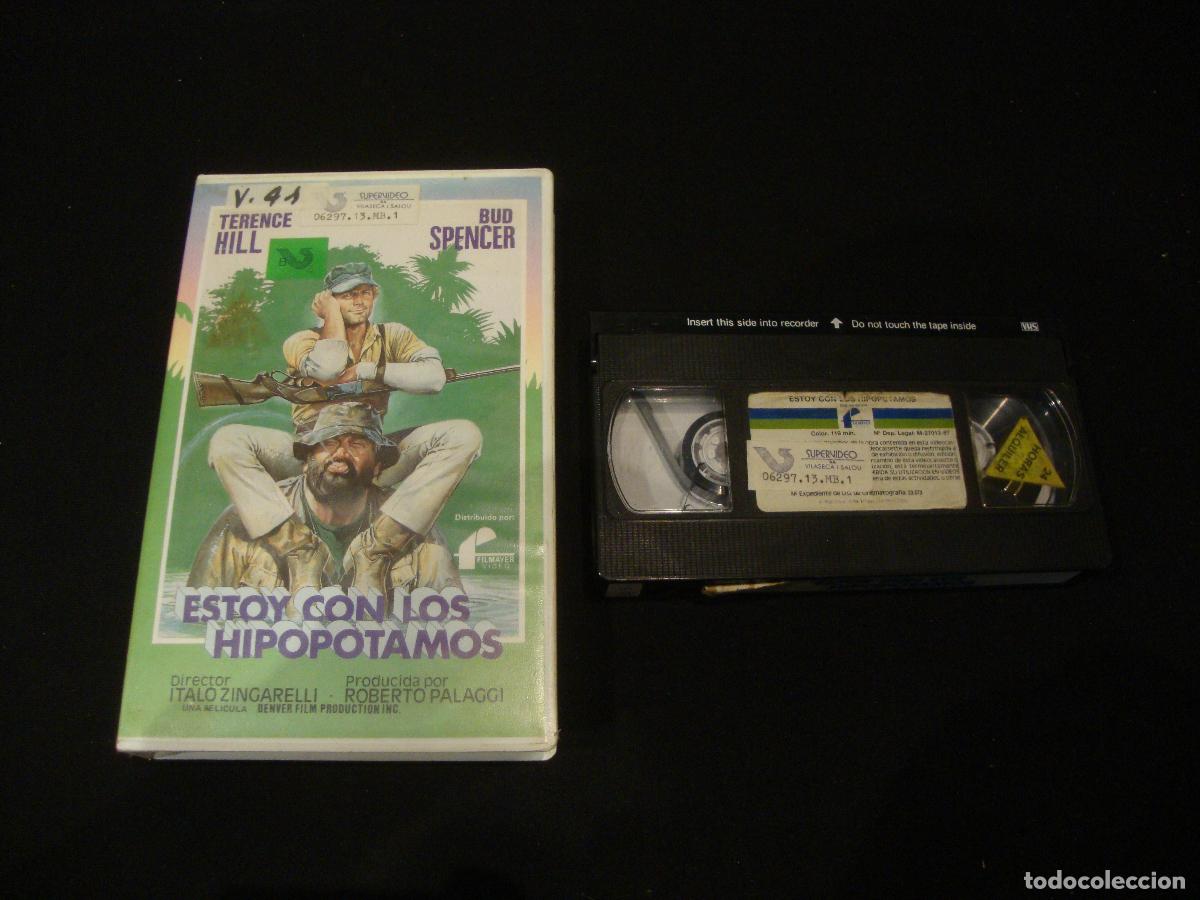 Cine: VIDEO VHS ESTOY CON LOS HIPOPOTAMOS