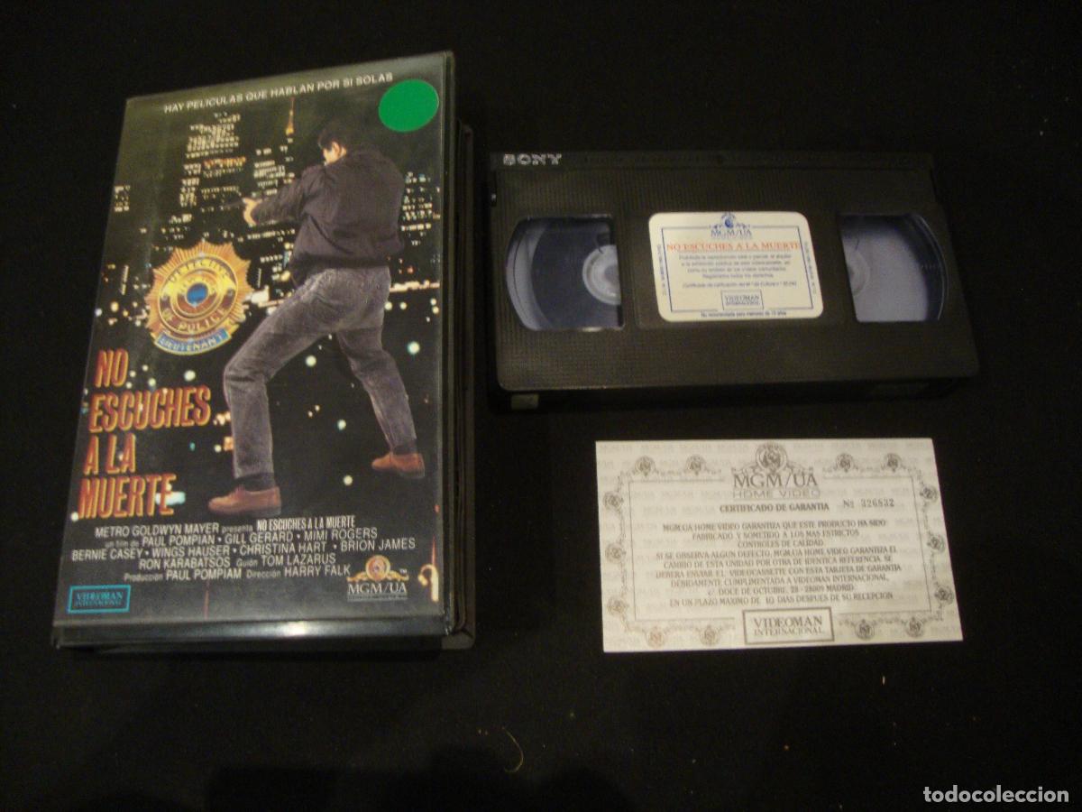 Cine: VIDEO VHS NO ESCUCHES A LA MUERTE
