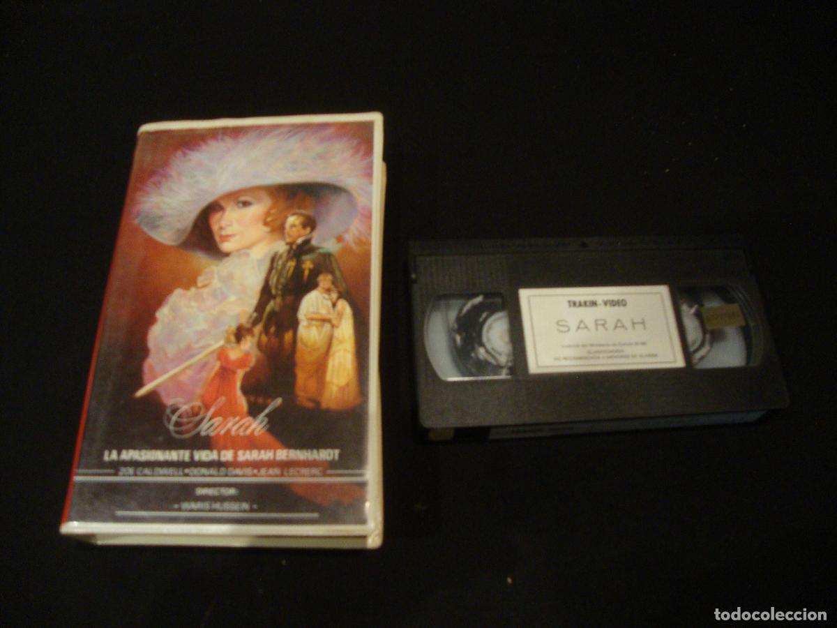 Cine: VIDEO VHS SARAH LA APASIONANTE VIDA DE SARAH BERNHARDT