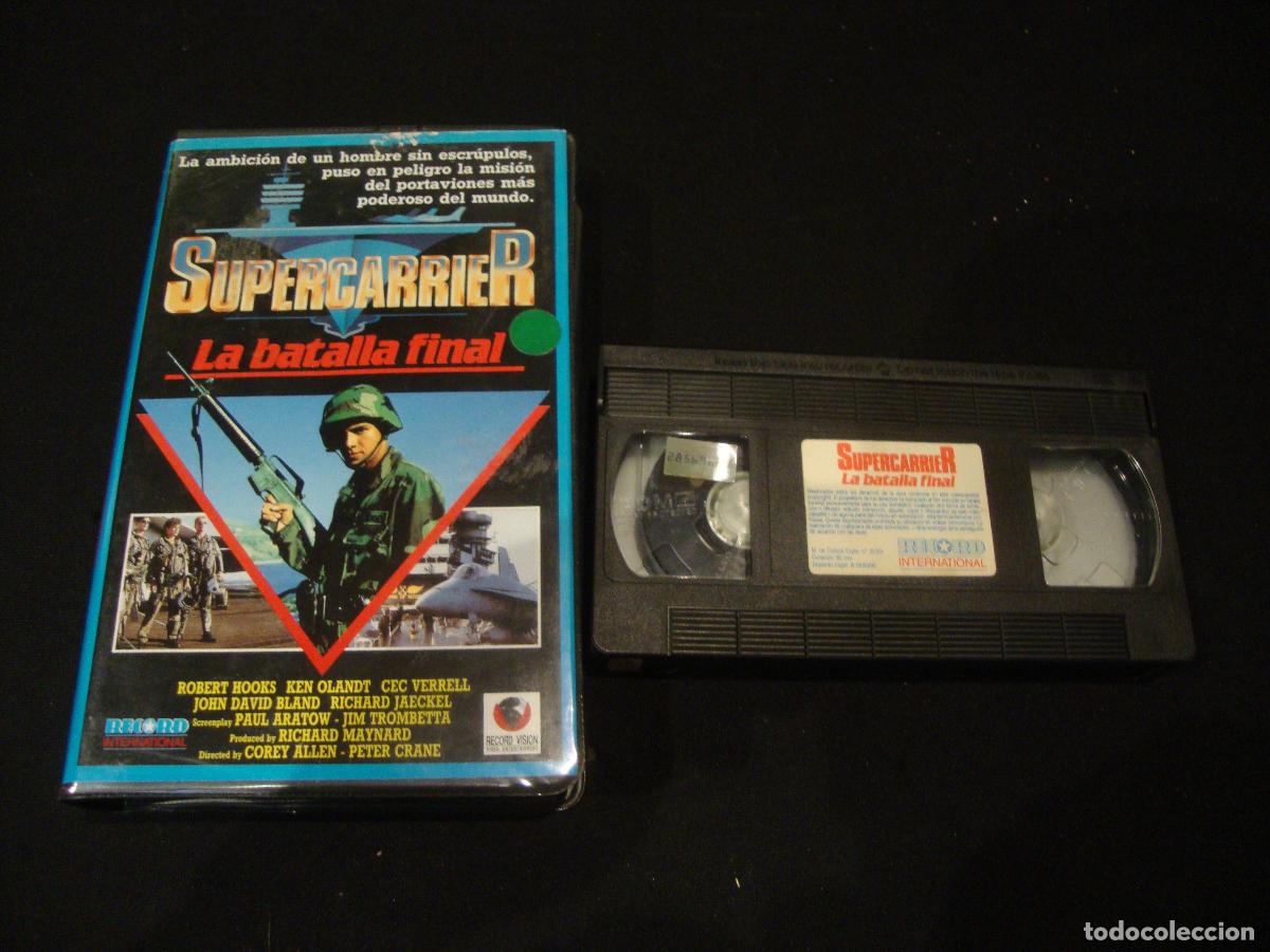 Cine: VIDEO VHS SUPERCARRIER LA BATALLA FINAL