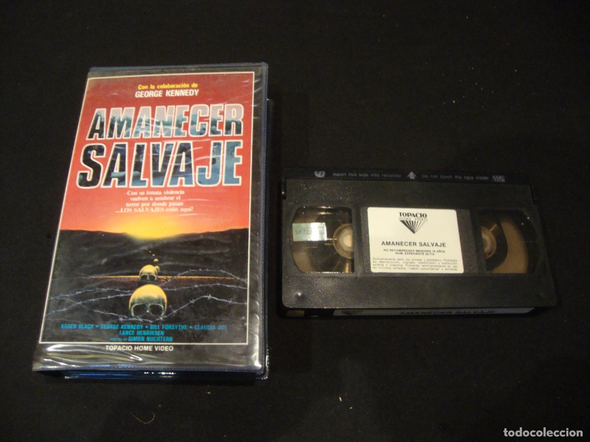 Cine: VIDEO VHS AMANECER SALVAJE