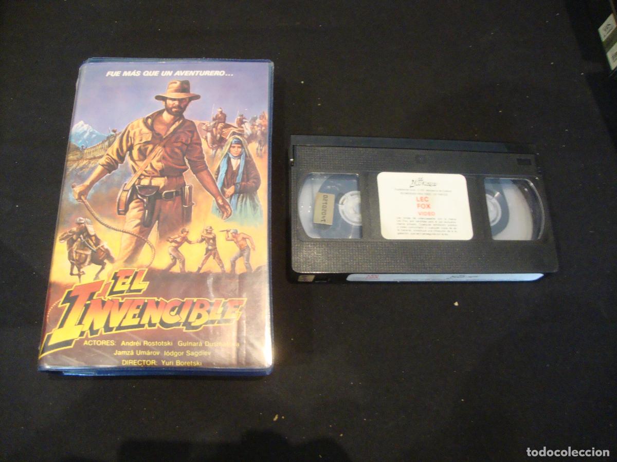 Cine: VIDEO VHS EL INVENCIBLE