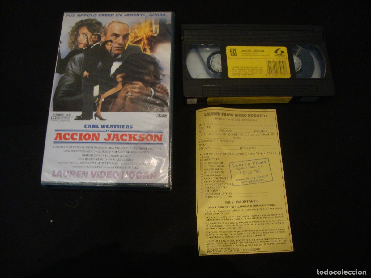 Cine: VIDEO VHS ACCION JACKSON