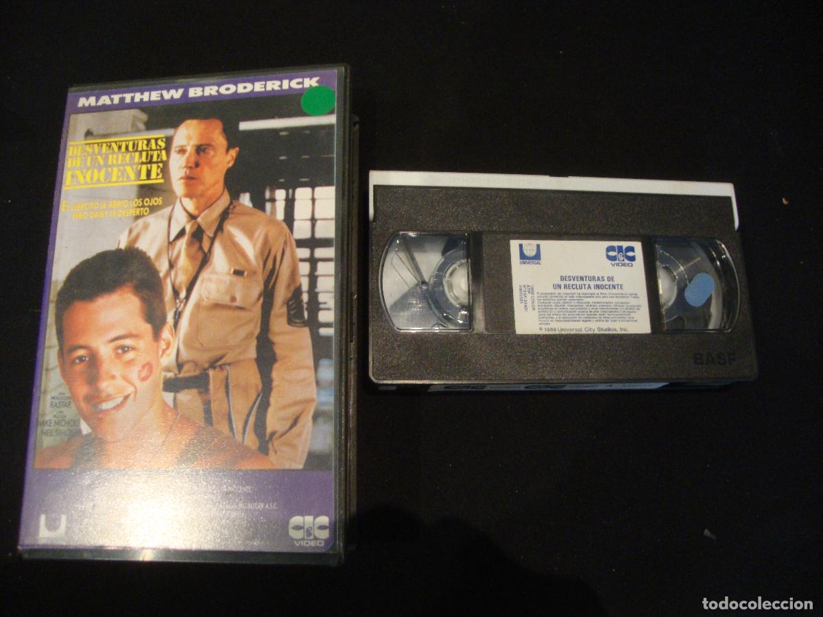 Cine: VIDEO VHS DESVENTURAS DE UN RECLUTA INOCENTE