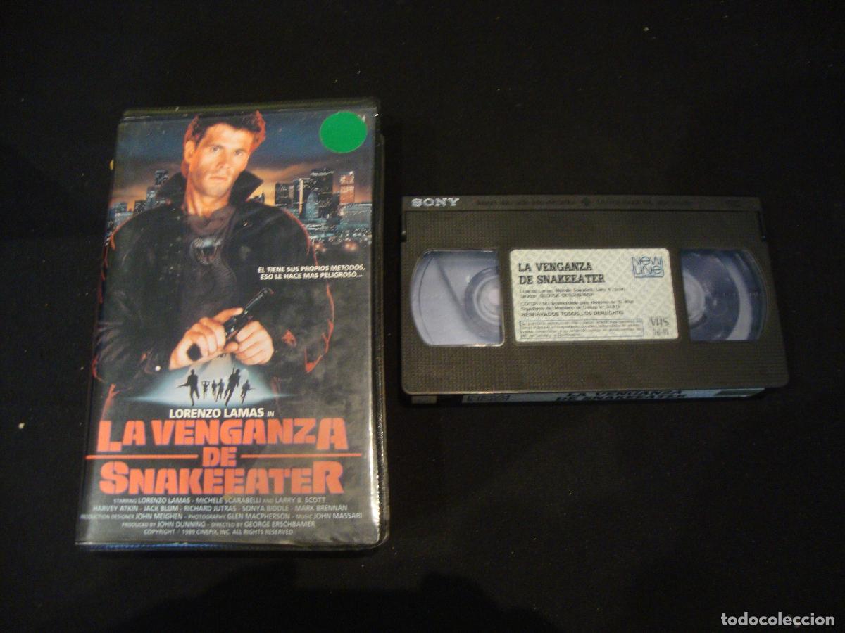 Cine: VIDEO VHS LA VENGANZA DE SNAKEEATER