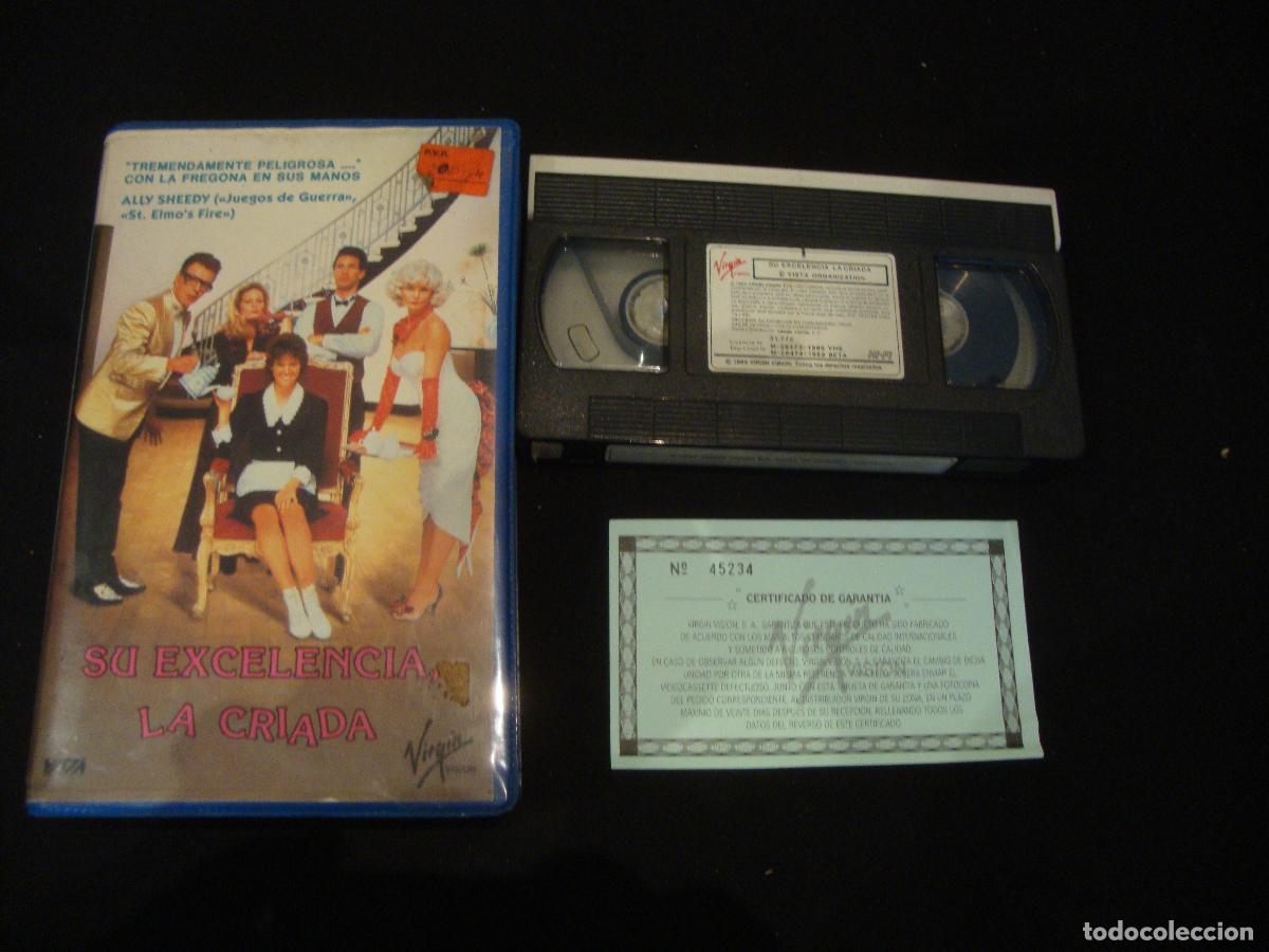 Cine: VIDEO VHS SU EXCELENCIA LA CRIADA