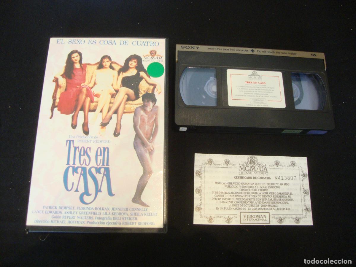 Cine: VIDEO VHS TRES EN CASA